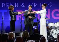 David Blaine onstage in 2017. (Image via Getty)